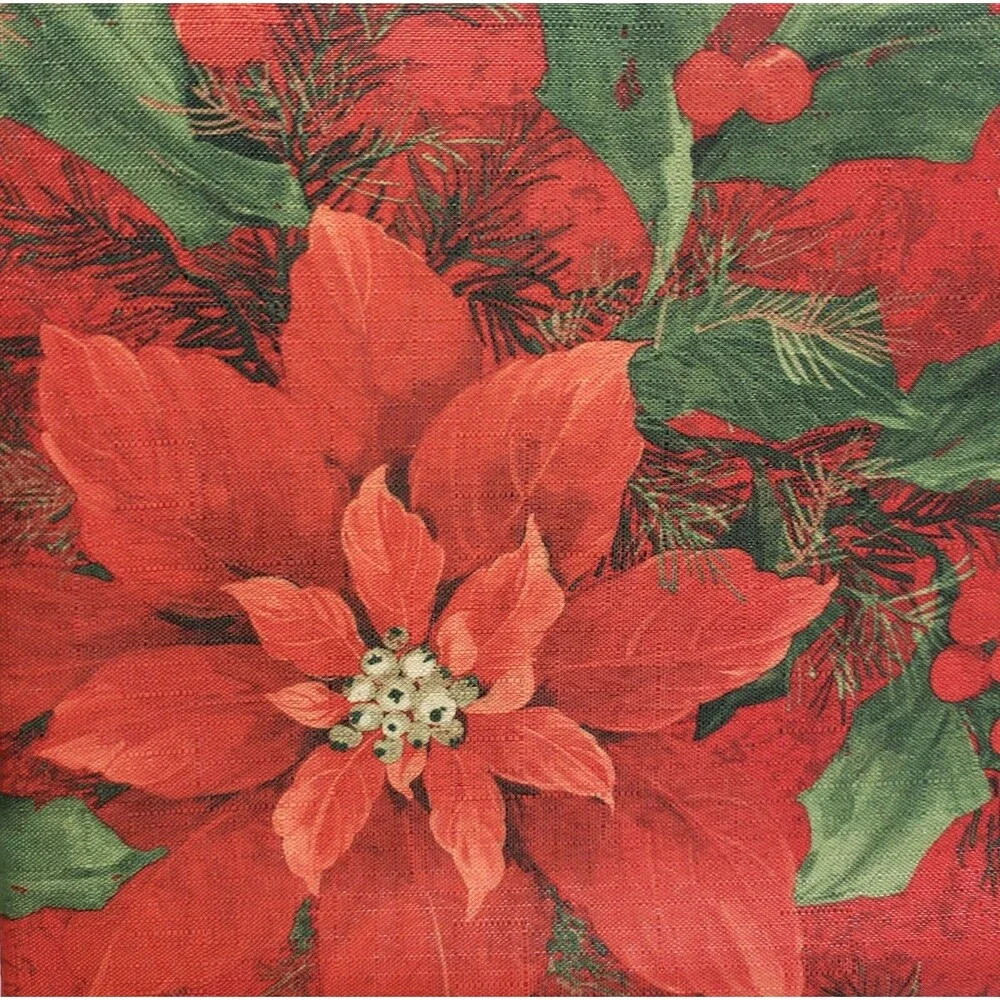 Printed Linen Tablecloth 60